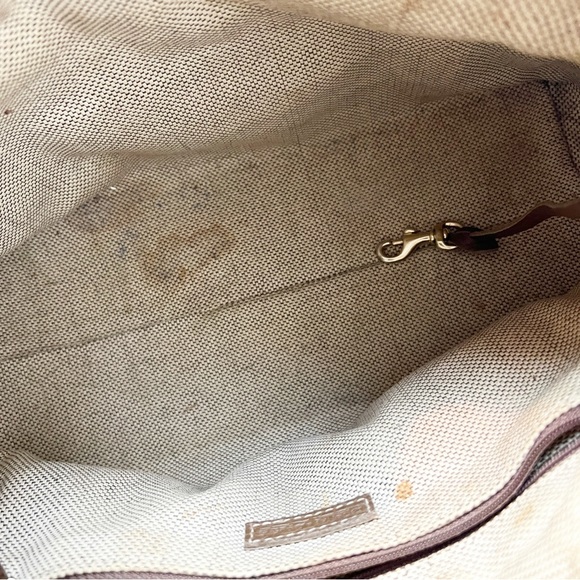Dooney & Bourke Brown Monogram Signature Hobo - Picture 8 of 14